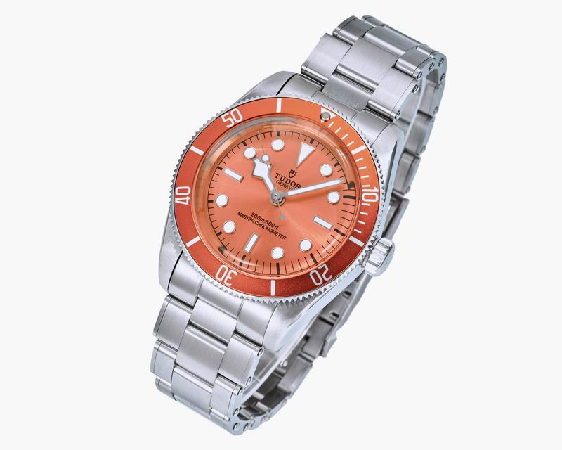 Tudor Black Bay 41 Orange Dial Diver's Watch